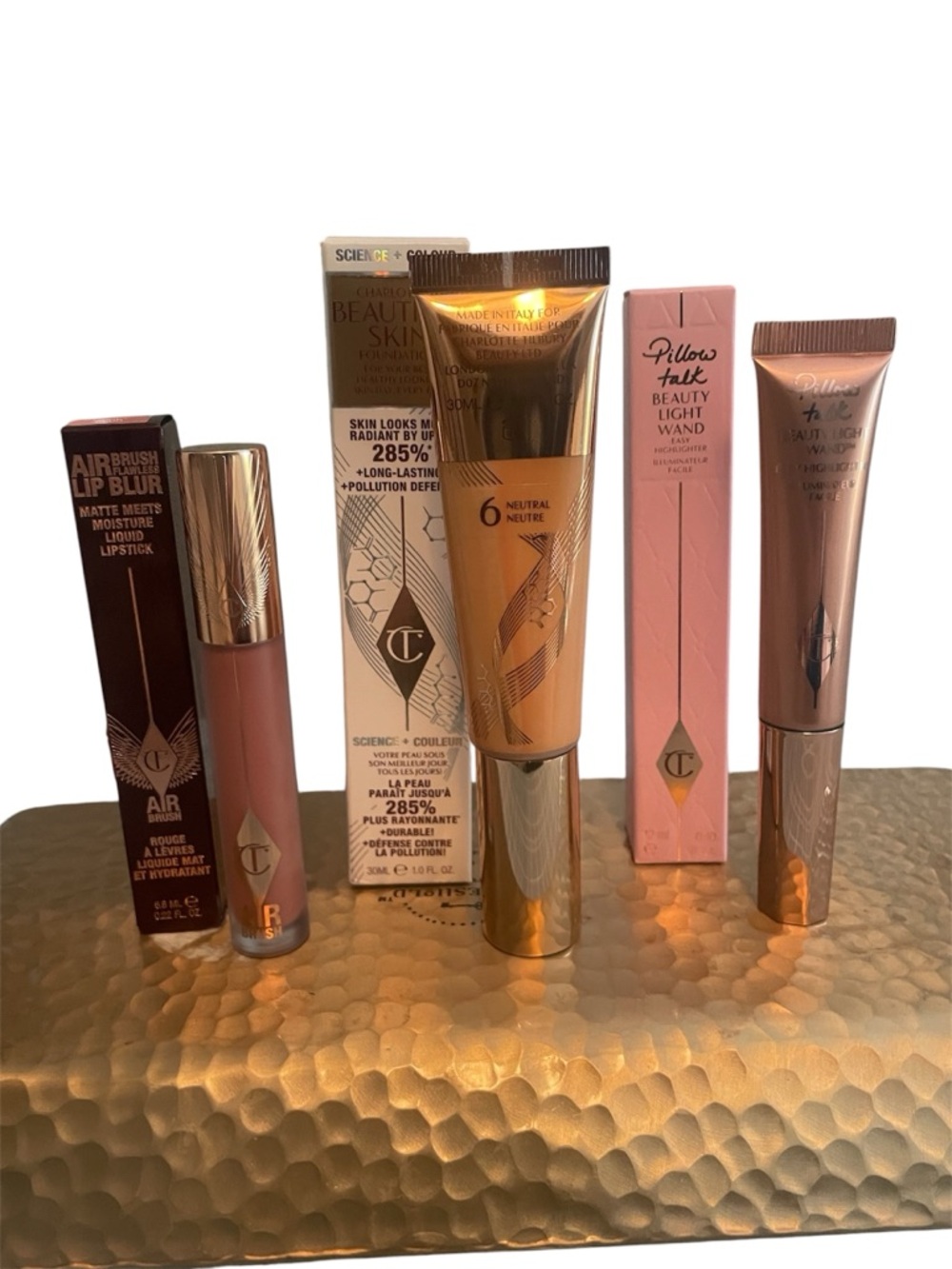 Charlette Tilbury Full Size Makeup Bundle new in boxes